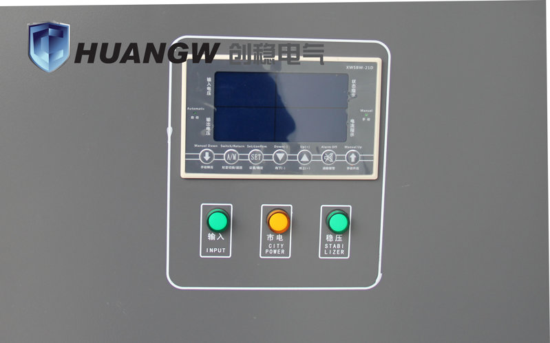 數(shù)控機床穩(wěn)壓器采用智能微電腦顯示器